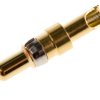 RS PRO DIN 41612 Prosty rodzaj Męski RG178B/U, RG174A/U pokrycie:Złoty Stop miedzi Styk złącza backplane