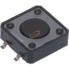 MIKROPRZEŁĄCZNIK SMT 12x12mm PRZYCISK BEZOWY