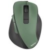Hama 173035 MW-500 Recharge Ergonomic Mouse Forest Green 6 Buttons 1600 dpi