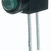 Signal light, green, 10 mcd, Mounting Ø 5 mm, pitch 2.5 mm, LED number: 1, 0035.1361