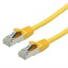 VALUE Kabel krosowy kat. 6 (klasa E) S/FTP (PiMF), LS0H, żółty, 2 m
