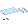 PrismaSet Rozdzielnica natynkowa daszek W 600mm IP55 LVS08386