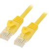 Patch cord U/UTP, Cat 6, RJ45 wtyk z obu stron, linka, CCA, 3m PP6U-3M/Y