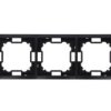 Simon Basic Ramka 3-Krotna Neos Ip20 Czarny Mat Bmrc3/49