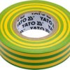 Taśma Elektroizolacyjna Żółto-Zielona 19Mm*20M