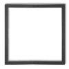 DECO Ramka wypełniająca 1 pojedyncza grafitowy 11DRW-1 KARLIK