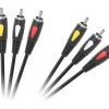 Kabel RCA 3xRCA 3m.