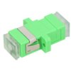 Adapter Jednomodowy, Simplex, z bezbarwnymi zaślepkami Extralink SC/APC