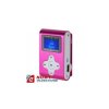 Odtwarzacz MP3 QUER z LCD różowy fun.dyktafonu/radio FM (AC309)