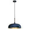 Lampa Wisząca Lincoln Blue/Gold 1Xe27 35Cm Mlp8033 Milagro