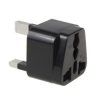 Adapter gniazdo EU na wtyk UK Maclean MCE154 czarny MCE154
