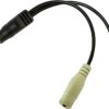 Audio adapter LogiLink Adapter CA0021, Jack, 0 cm