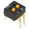Przełącznik DIP-SWITCH Ilość sekcji 2 ON-OFF 0,03A/30VDC A6D-2103