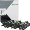 Lexmark Kaseta z tonerem CS820 CS827 CX820 CX825 CX827 CX860 72K0F50 tusz oryginalny Cyjan, Magenta, Żółty 300000 strony