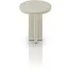 Extension plunger, round, Ø 10 mm, (L x H) 14.75 x 10 mm, white, for single pushbutton, 5.46.011.041/0710