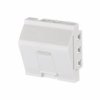 Adapter 1 port pod keystone 45x45 METZ CONNECT 130914J4502KE