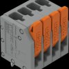 2601-3104 PCB terminal with lever, 1.5 mm², RM 3.5 mm, 4-pole