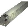 Wiring duct, (L x W x H) 2000 x 80 x 80 mm, PVC, gray, 08390164013, 1 piece with 2 meters