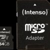 3424490 microSDHC memory card 64 GB, Intenso class 10, UHS-1