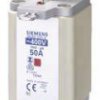 Siemens 3NA62204 Bezpiecznik użytkowy Rozmiar bezpiecznika = 2 50 A 400 V 3 szt.