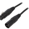 Kabel Xlr Męski - Xlr Żeński 3-Pin 1M Fc619101