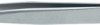 Precision tweezers, uninsulated, antimagnetic, stainless steel, 120 mm, 92 23 05