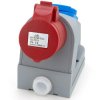 Gniazdo siłowe stałe kombi 16A/4P + GS 230V, ELS Elektrotechnika, N110/4