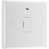 BG 857 White Nexus Moulded Unswitched 13A Fused Connection Unit Indicator & Flex