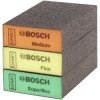 Bosch 2608901175 EXPERT S471 Sanding Block 3pieces Lasts 5x Longer 97x69x26mm