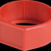 XCR2 Colour ID ring for XLR plug/coupling, red