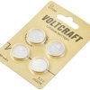 Ogniwo guzikowe CR 2016 VOLTCRAFT LM2016 3 V 4 szt. 80 mAh litowe