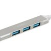 HUB I-BOX 4-PORTOWY USB3.0 + USB 2.0, SLIM