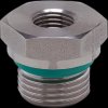 Screw-in adapter, 400 bar/40 MPa, G 1/4, G 1/2 for pressure sensors, E30135