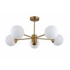 Lampa wisząca Roma 5 złota LP-1345/5P GD Light Prestige