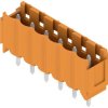 Weidmüller 1582050000 Obudowa złącza pin męskiego na PCB SL 5.00/06/180B 4.5SN OR BX, wire-to-board, piny: 6, 14.5 A, 50