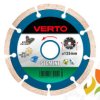 Tarcza diamentowa 125x22.2mm, segmentowa 61H2S5 VERTO