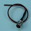 12V DC 5mm RED MET.KONTROLKA LED