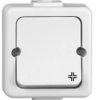 JANTAR Łącznik krzyżowy n/t IP44 biały /przykręcany klawisz/ WNT-8J