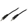 LogiLink CA1050 Audio Cable Jack/phono 2.00 m Black matt Audio & Video Cable