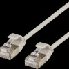 K5547GR.0,15 Patch cable U/FTP, Cat.6a, Ultraflex, 0.15 m, gray