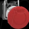 XB4BS8445 pushbutton, emergency stop, 1 NO / 1 NC for Ø 22 mm