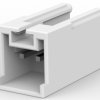 Pin header, 2 pole, pitch 2.5 mm, straight, natural, 917722-1
