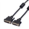 VALUE Verlengkabel DVI, DVI M-F, (24+1) dual link, 1,0 m, 1 m