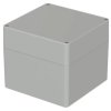 PC enclosure, (L x W x H) 122 x 120 x 105 mm, light gray (RAL 7035), IP66, 02228094