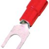 Intercable 180811 Złącze widełkowe 0.50 mm² 1.00 mm² z częściową izolacją czerwony 1 szt.