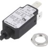 T11-211-14A Wyłącznik nadprądowy Iznam: 14A Uznam: 240VAC 48VDC SPST Bieguny: 1
