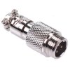 3 Way M12 Male Circular Plug Connector