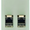 Data module, 2 x RJ45 socket to 2 x RJ45 socket, straight, Cat 5e, 39500020120