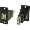 Cliff CP30607N Adapter Socket USB Type B to USB Type A 1pc