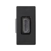 Płytka HDMI Simon K45 czarna 45x22,5mm